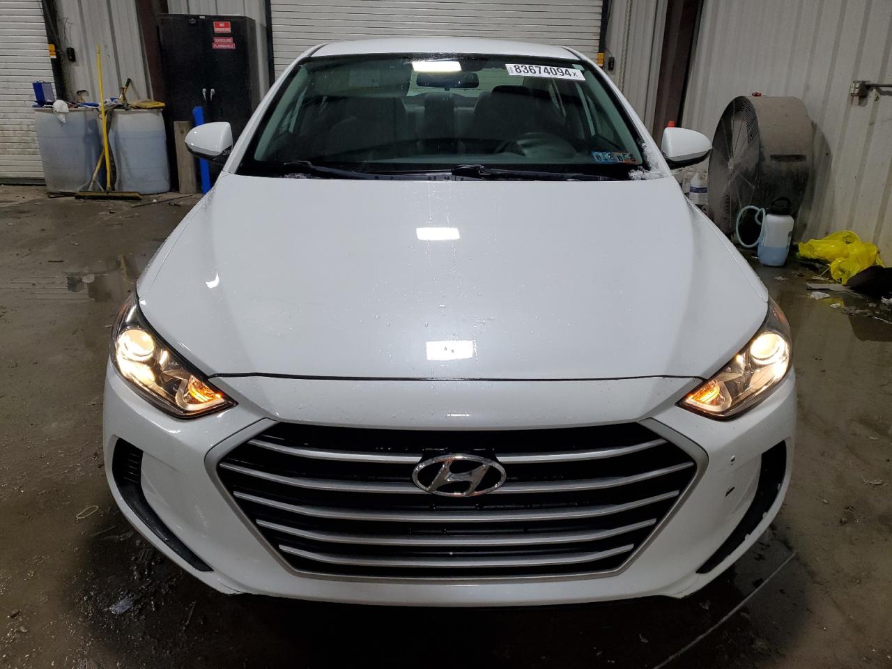 2017 Hyundai Elantra VIN 5NPD74LF6HH116936 Copart auction photo, rear end damage thumbnail 5