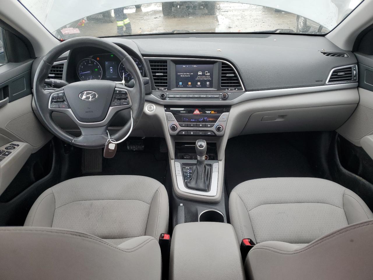 2018 Hyundai Elantra VIN 5NPD84LF5JH301563 Copart auction photo, front end damage thumbnail 8