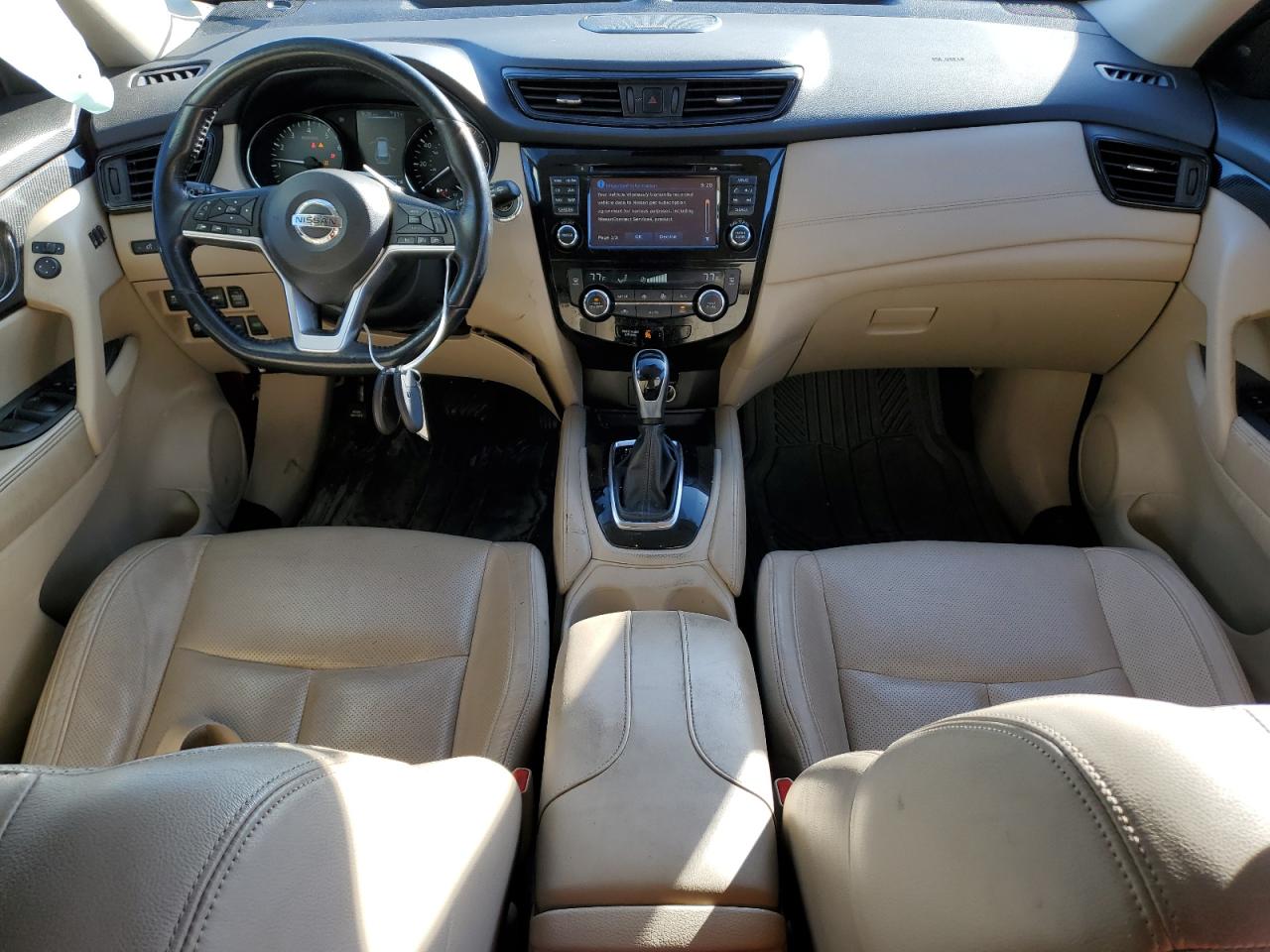 2017 Nissan Rogue VIN JN8AT2MV3HW263481 Copart auction photo, side / minor dent/scratches damage thumbnail 8