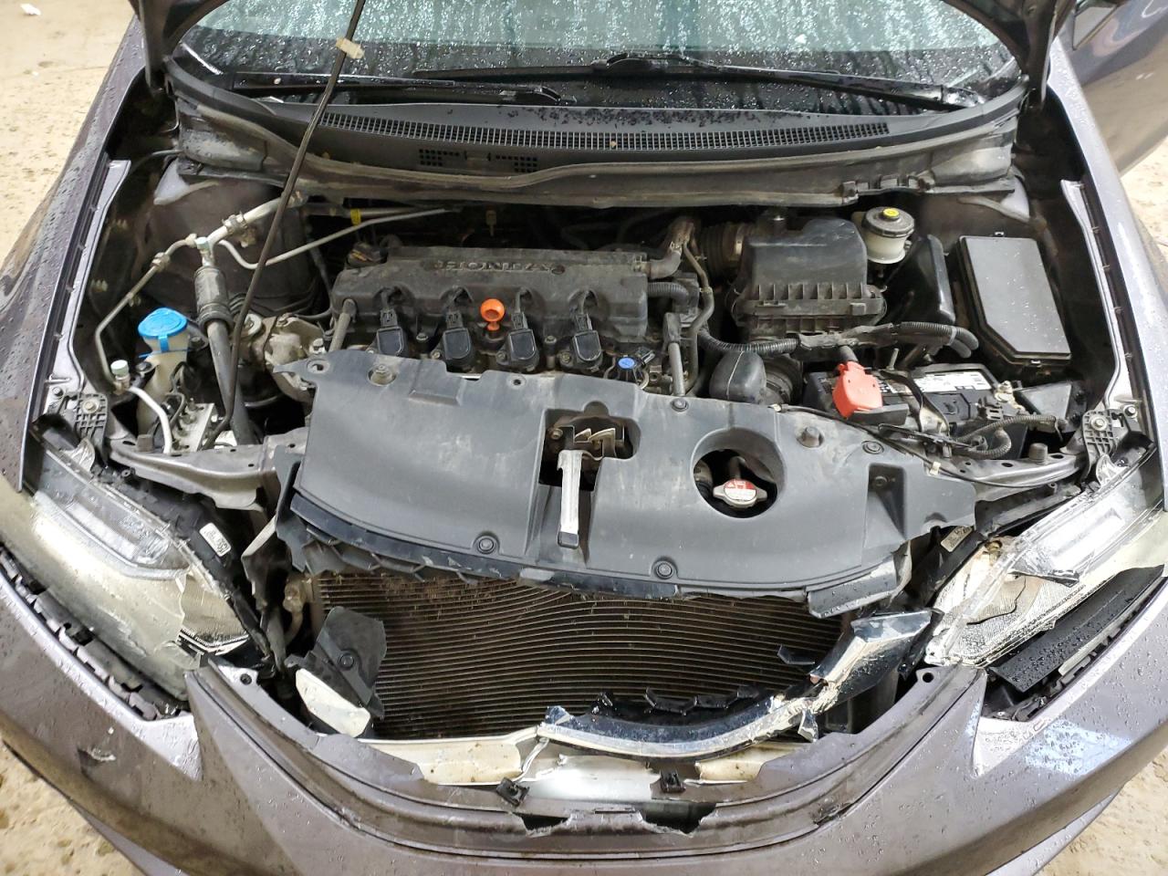 2015 Honda Civic VIN 19XFB2F9XFE099416 Copart auction photo, front end damage thumbnail 13