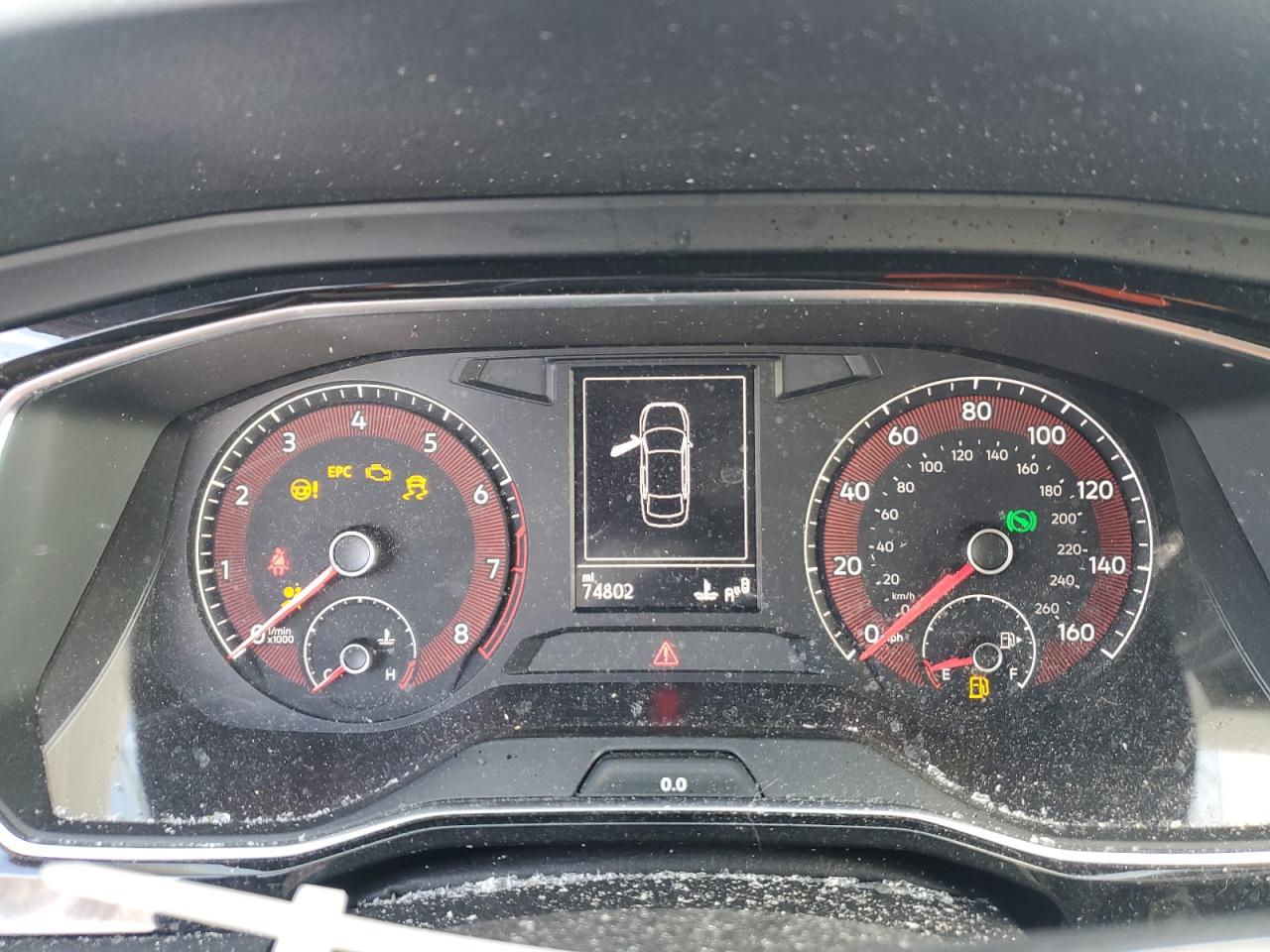 2019 Volkswagen Jetta VIN 3VWC57BU3KM060889 Copart auction photo, front end / top/roof damage thumbnail 9