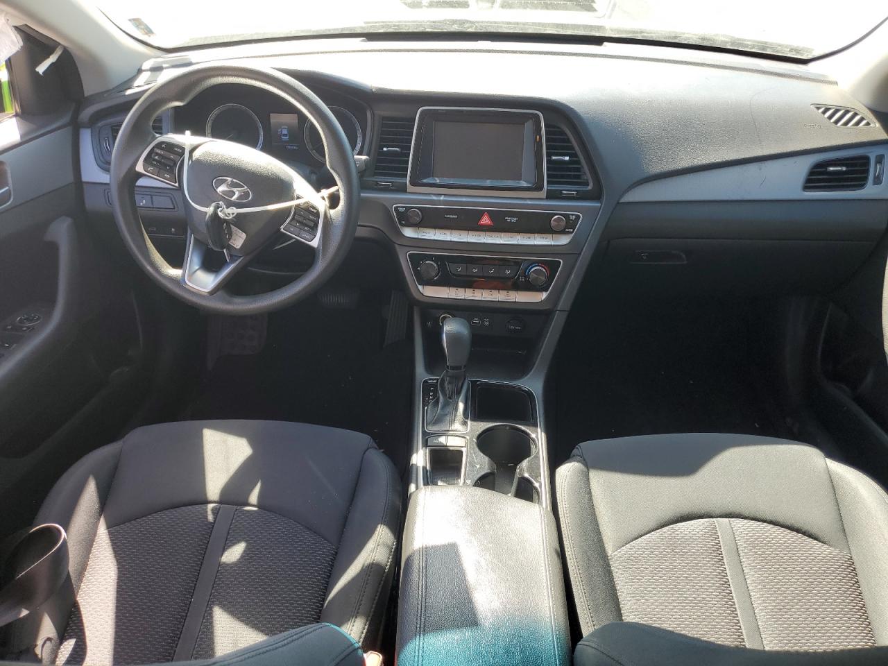 2019 Hyundai Sonata VIN 5NPE24AF9KH758936 Copart auction photo, side / rear end damage thumbnail 8