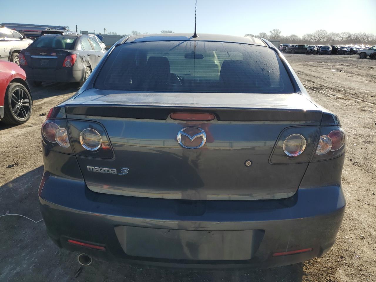 2009 Mazda 3 VIN JM1BK32F091209557 Copart auction photo, front end / side damage thumbnail 6