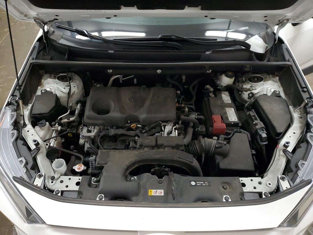 2020 Toyota RAV 4 VIN 2T3C1RFV3LW059416 Copart auction photo, side / undercarriage damage thumbnail 12