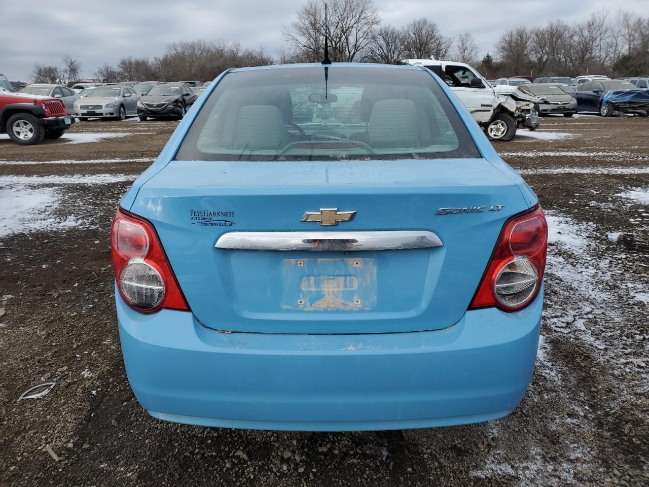 2014 Chevrolet Sonic VIN 1G1JC5SH9E4171737 Copart auction photo, front end damage thumbnail 6