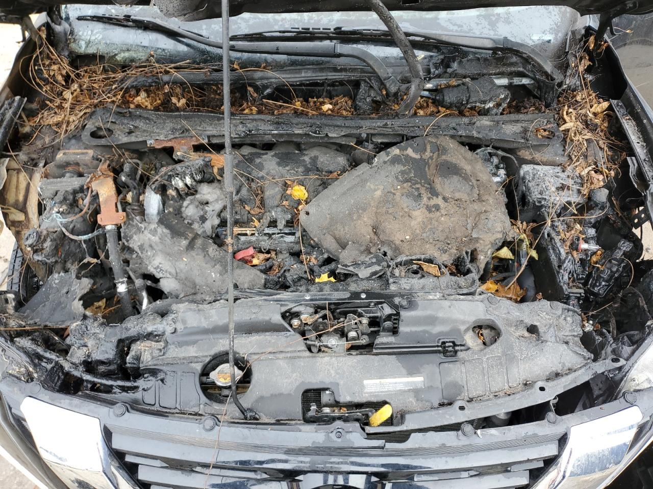 2019 Nissan Pathfinder VIN 5N1DR2MMXKC642254 Copart auction photo, burn damage thumbnail 12