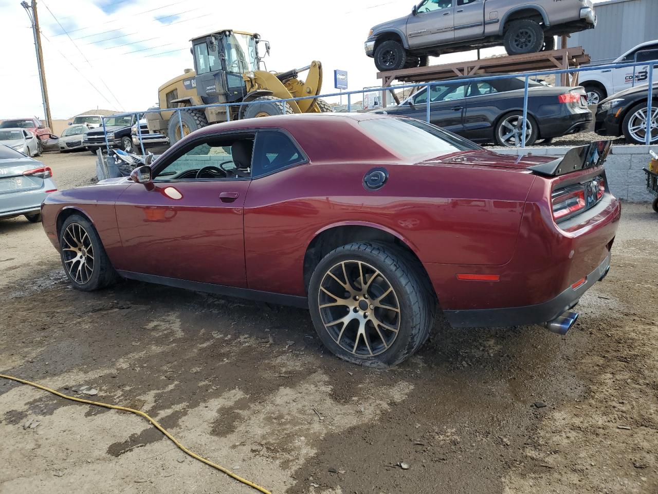 2019 Dodge Challenger VIN 2C3CDZAG3KH612598 Copart auction photo, side damage thumbnail 2