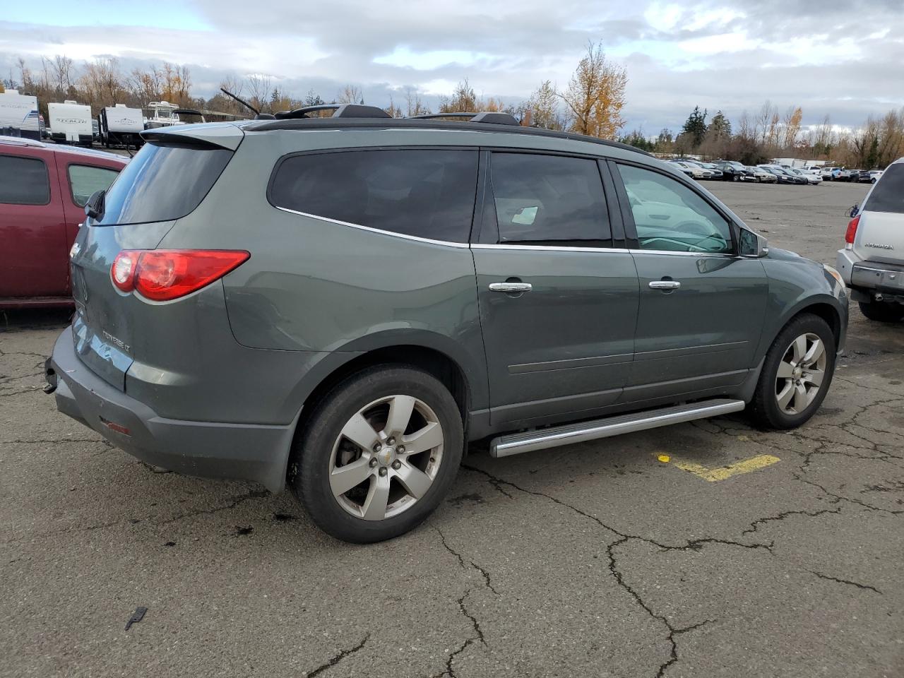 2011 Chevrolet Traverse VIN 1GNKVGED8BJ376030 Copart auction photo, rear end damage thumbnail 3