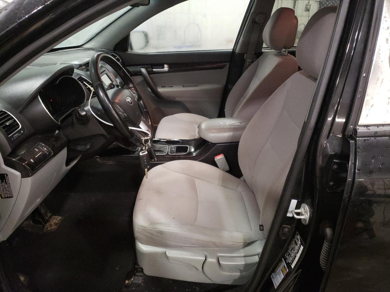 2014 KIA Sorento VIN 5XYKTCA60EG483737 Copart auction photo, front end / rear end damage thumbnail 7