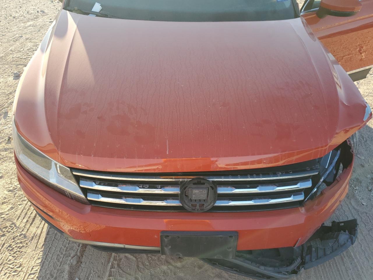 2018 Volkswagen Tiguan VIN 3VV3B7AX3JM162149 Copart auction photo, rear end / front end damage thumbnail 12