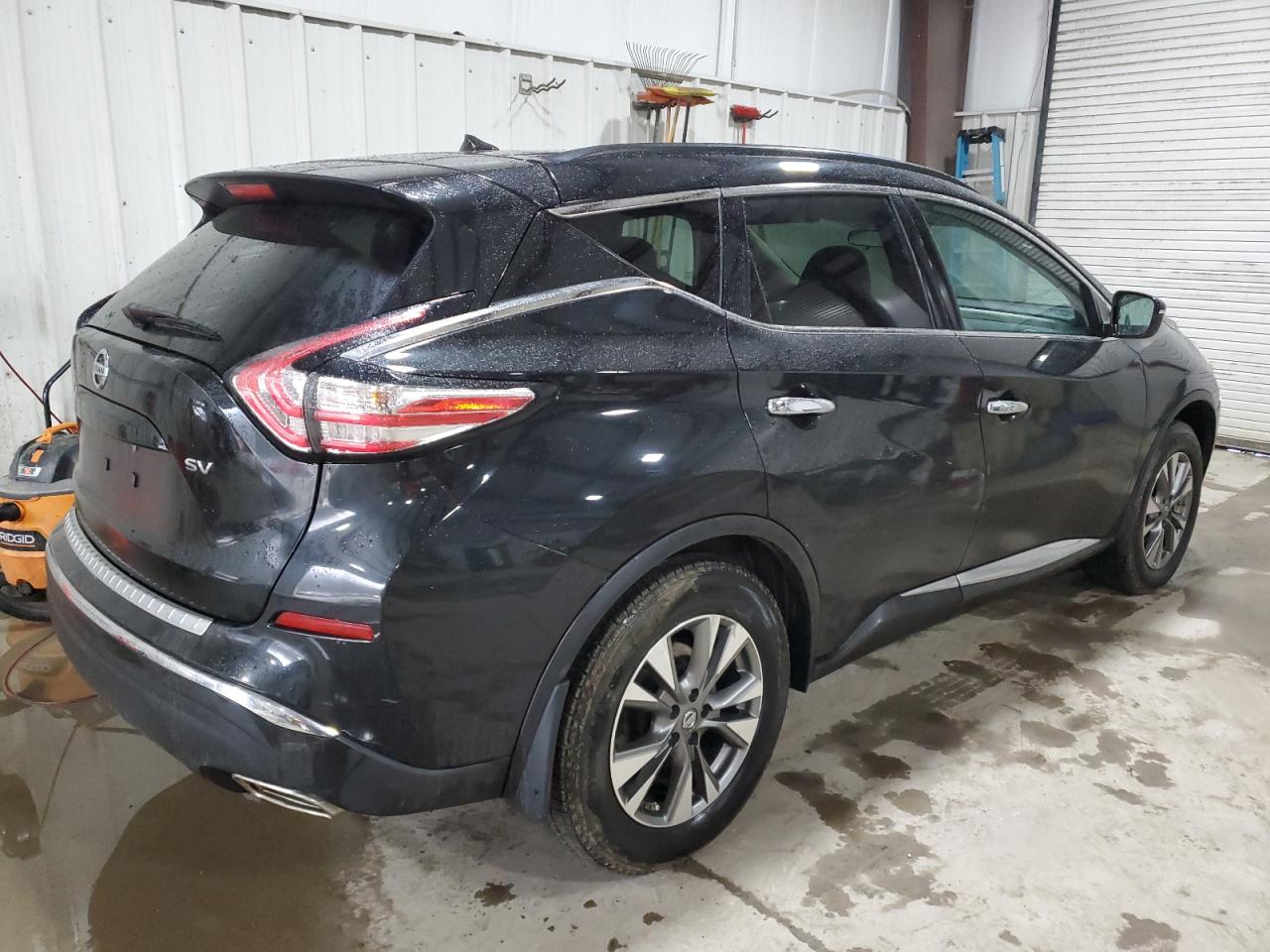 2015 Nissan Murano VIN 5N1AZ2MG4FN257926 Copart auction photo, front end / side damage thumbnail 3