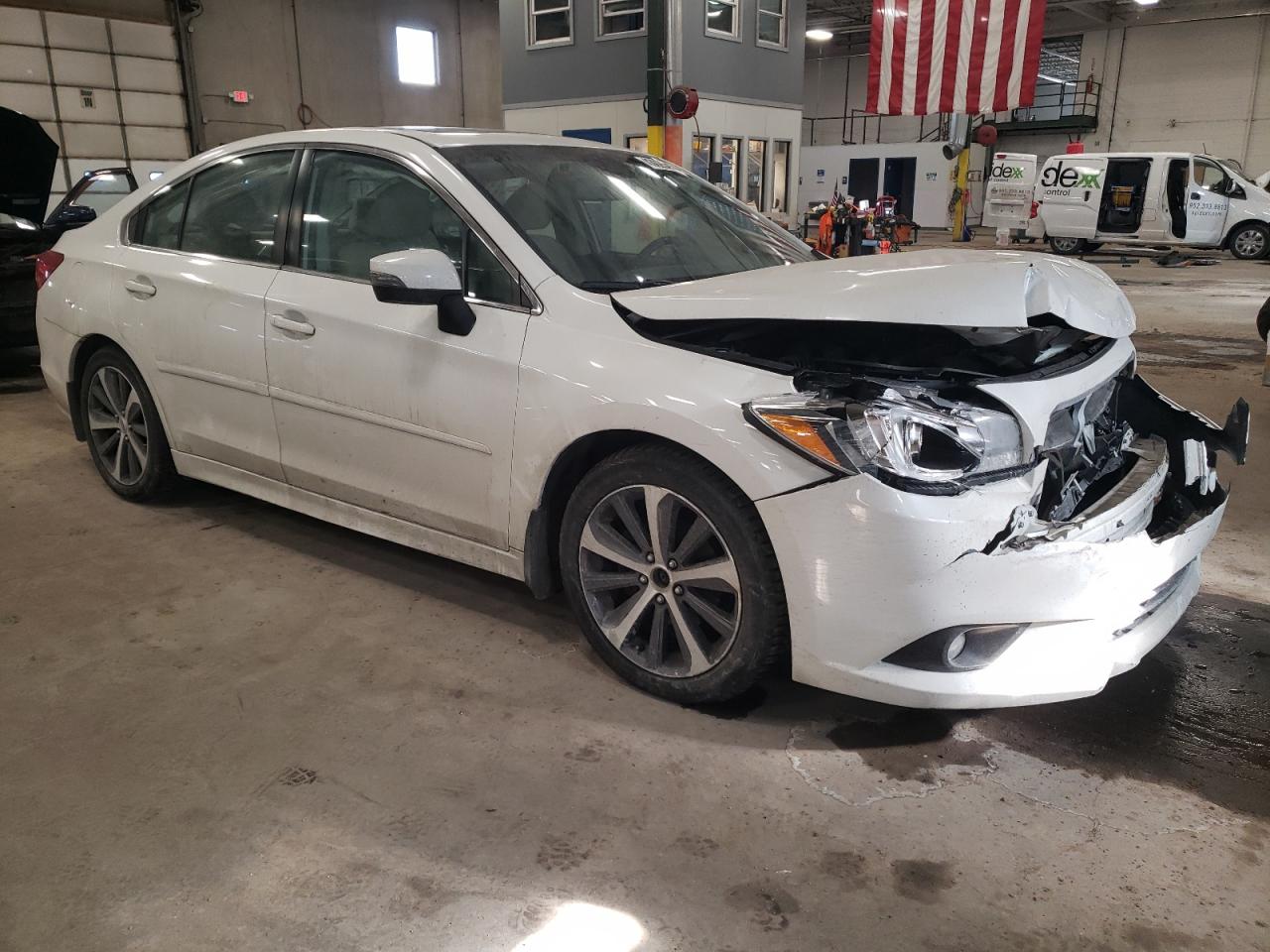 2016 Subaru Legacy VIN 4S3BNBN69G3003684 Copart auction photo, front end / rear end damage thumbnail 4