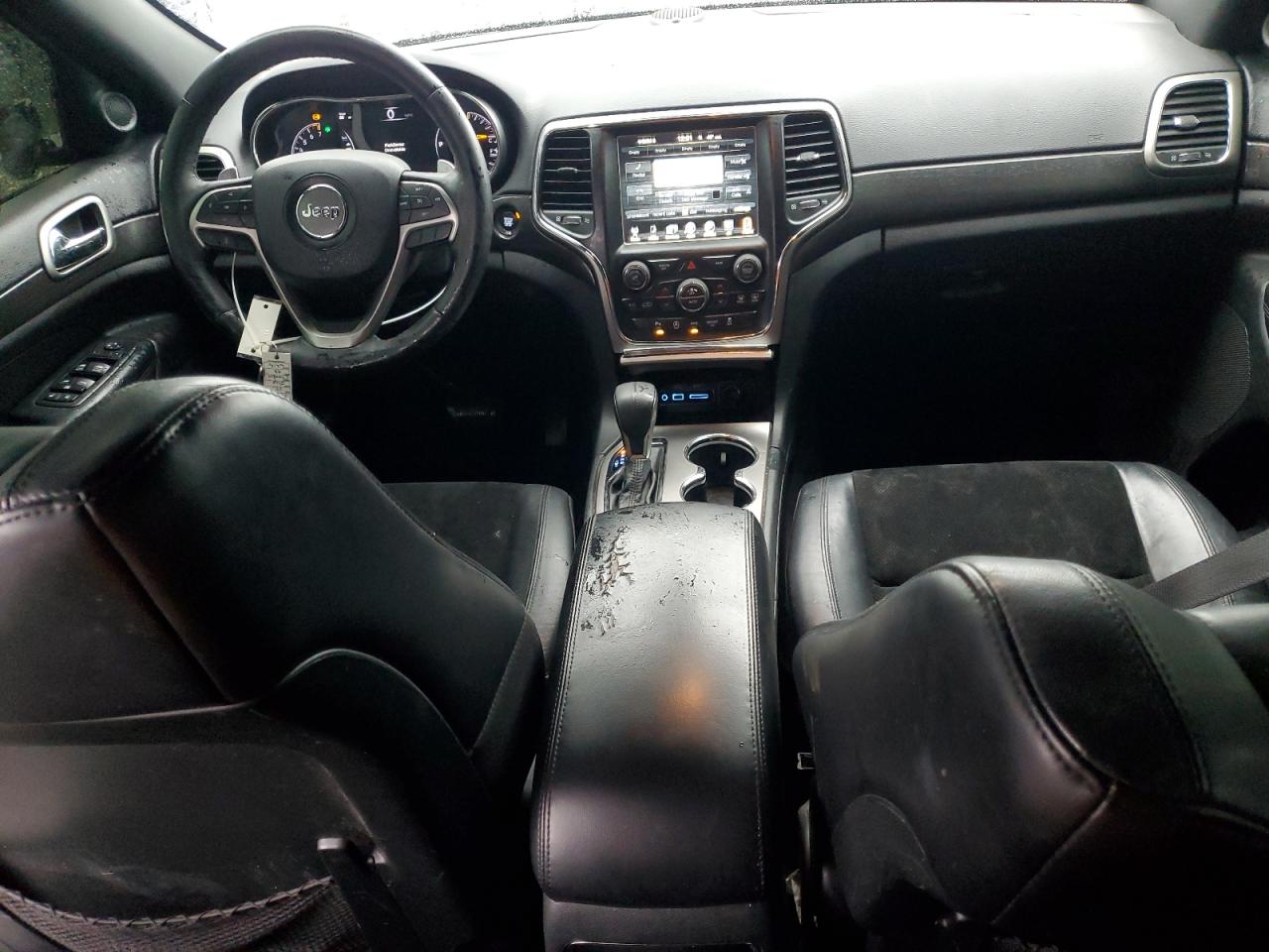 2017 Jeep Grand Cherokee VIN 1C4RJFAG3HC886635 Copart auction photo, undercarriage / all over damage thumbnail 8