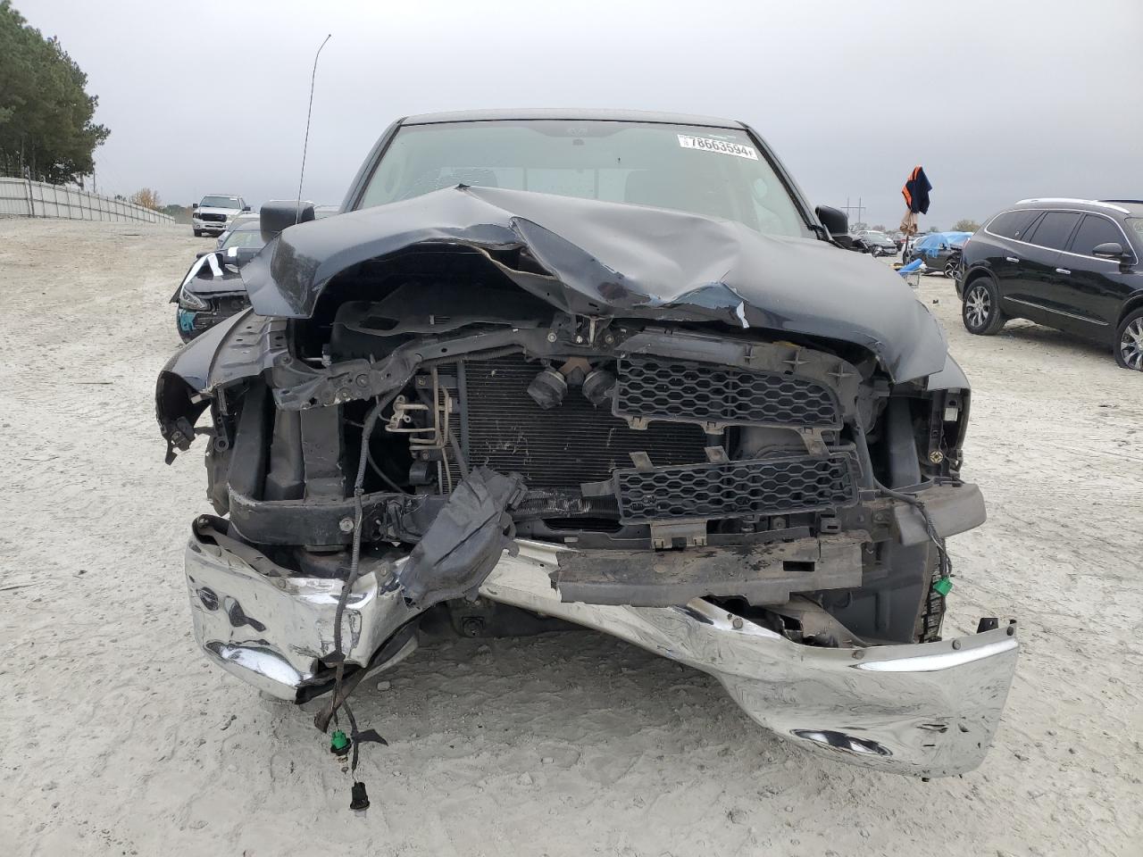 2011 Dodge RAM VIN 1D7RB1GP7BS534281 Copart auction photo, front end damage thumbnail 5