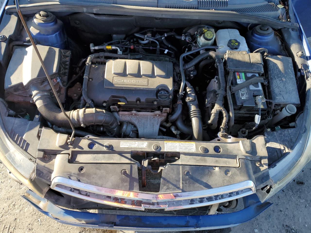 2013 Chevrolet Cruze VIN 1G1PC5SB6D7279297 Copart auction photo, front end / minor dent/scratches damage thumbnail 12