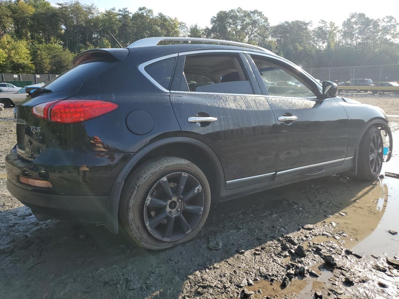 2010 Infiniti EX VIN JN1AJ0HR9AM756430 Copart auction photo, all over / undercarriage damage thumbnail 3