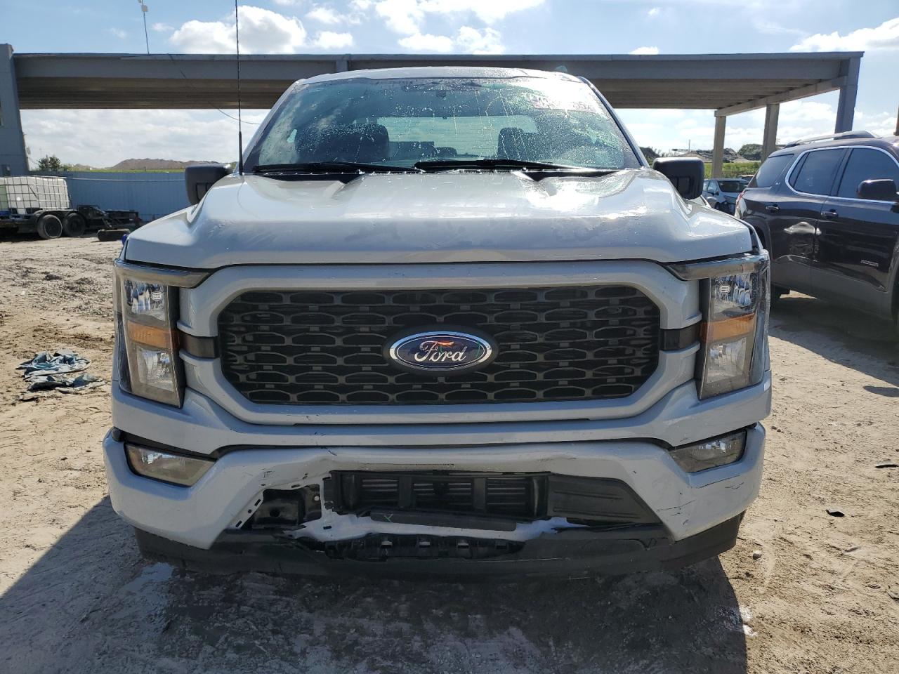 2023 Ford F-150 VIN 1FTEX1CP6PKF95077 Copart auction photo, front end / rear end damage thumbnail 5
