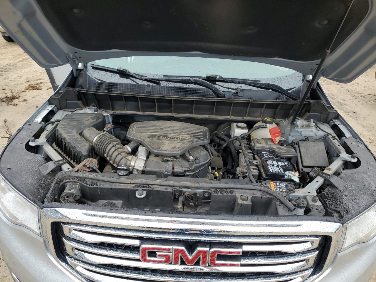2019 GMC Acadia VIN 1GKKNMLS7KZ165903 Copart auction photo, side damage thumbnail 12