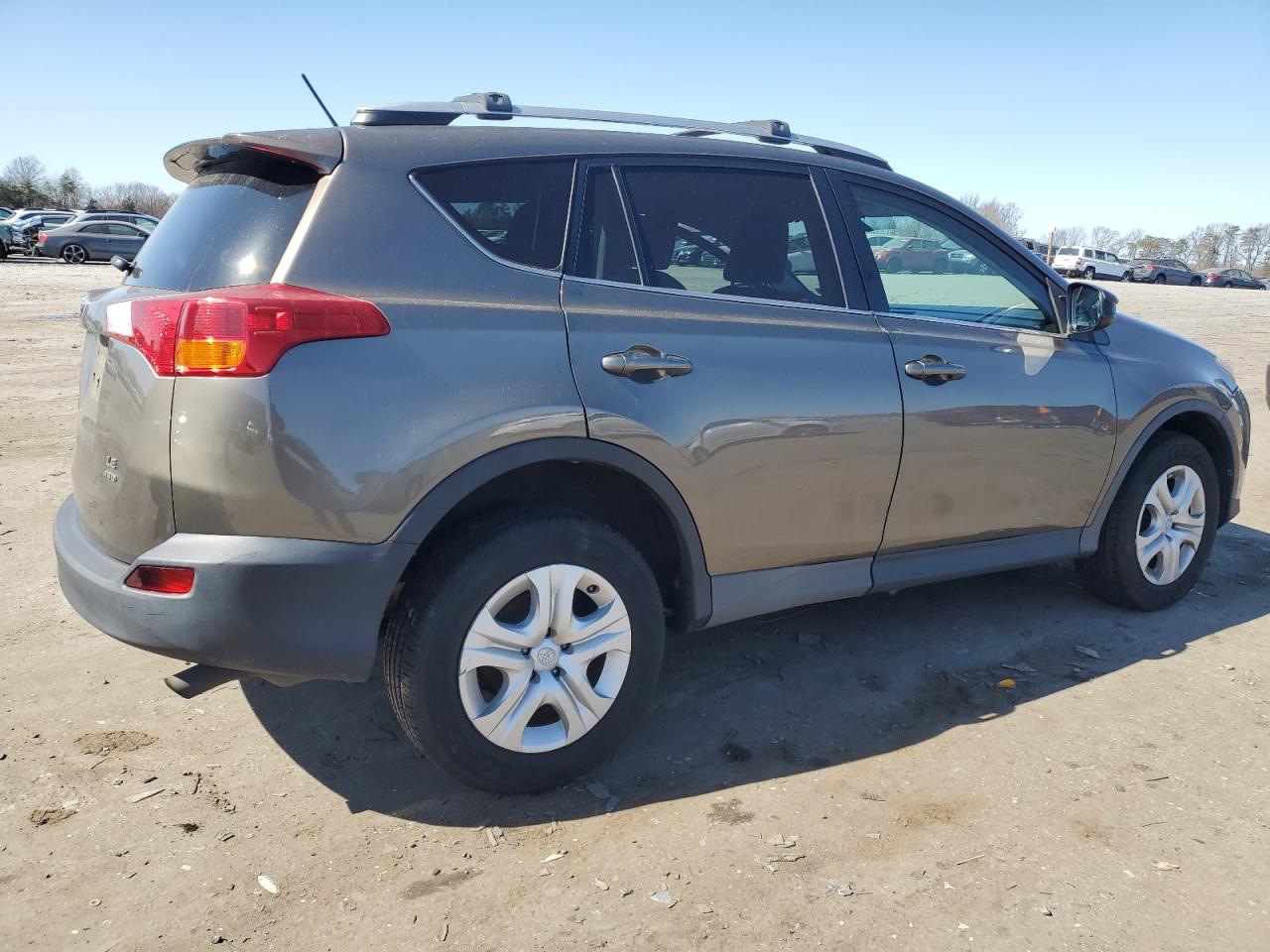 2014 Toyota RAV 4 VIN 2T3BFREV1EW222100 Copart auction photo, front end / side damage thumbnail 3
