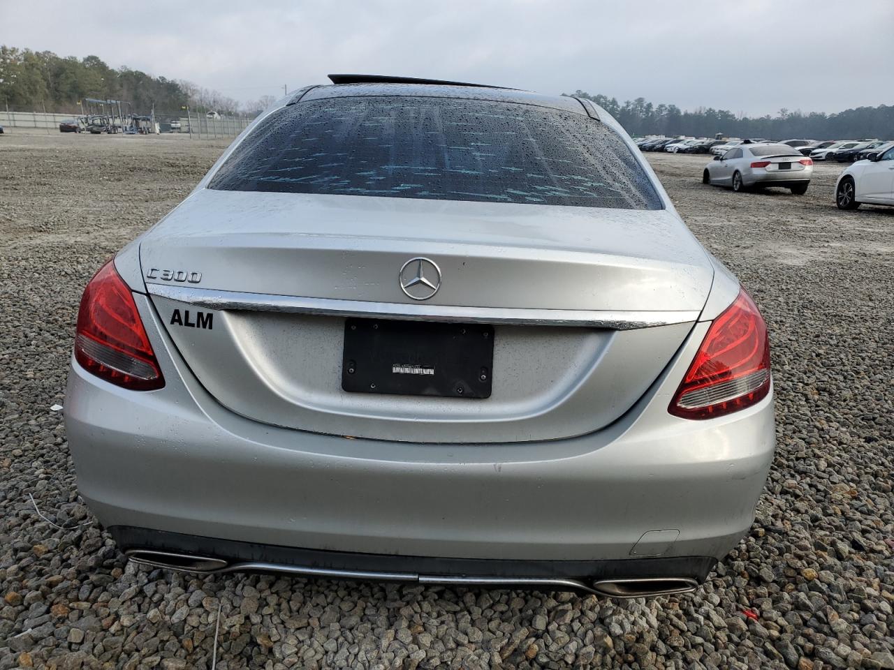 2015 Mercedes-Benz C-klasse VIN 55SWF4JB9FU076650 Copart auction photo, front end damage thumbnail 6