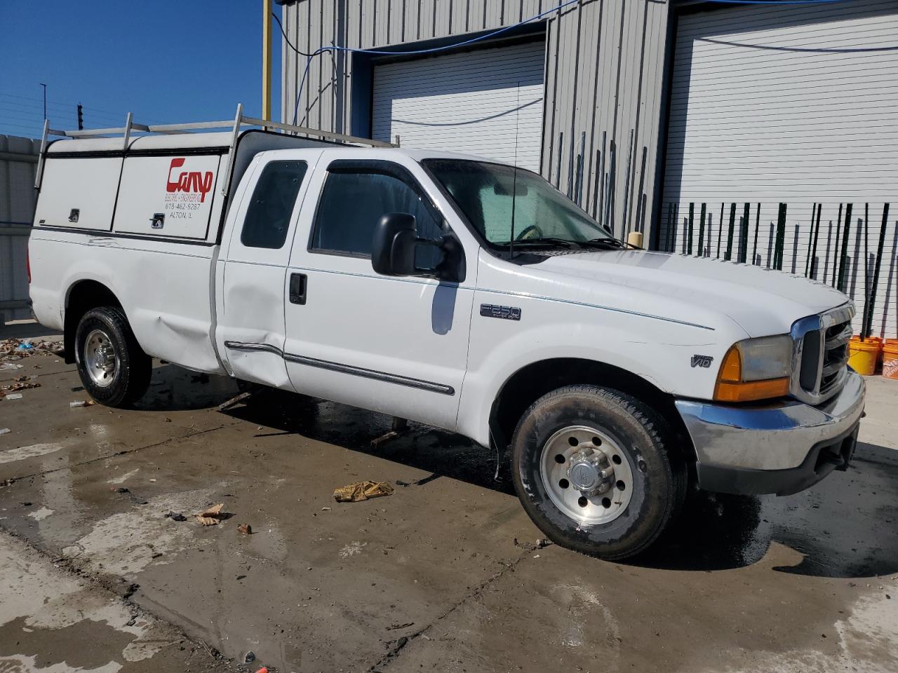 2000 Ford F250 VIN 1FTNX20S8YED14668 Copart auction photo, side / minor dent/scratches damage thumbnail 4