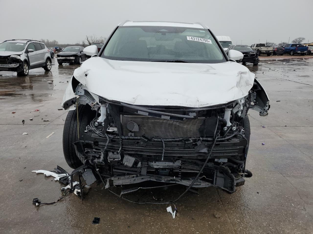 2024 Nissan Rogue VIN JN8BT3DC4RW380402 Copart auction photo, front end / side damage thumbnail 5
