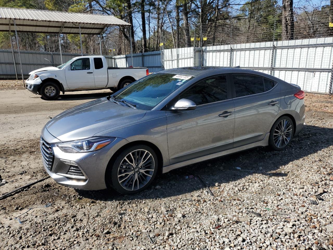2017 Hyundai Elantra VIN KMHD04LB8HU318891