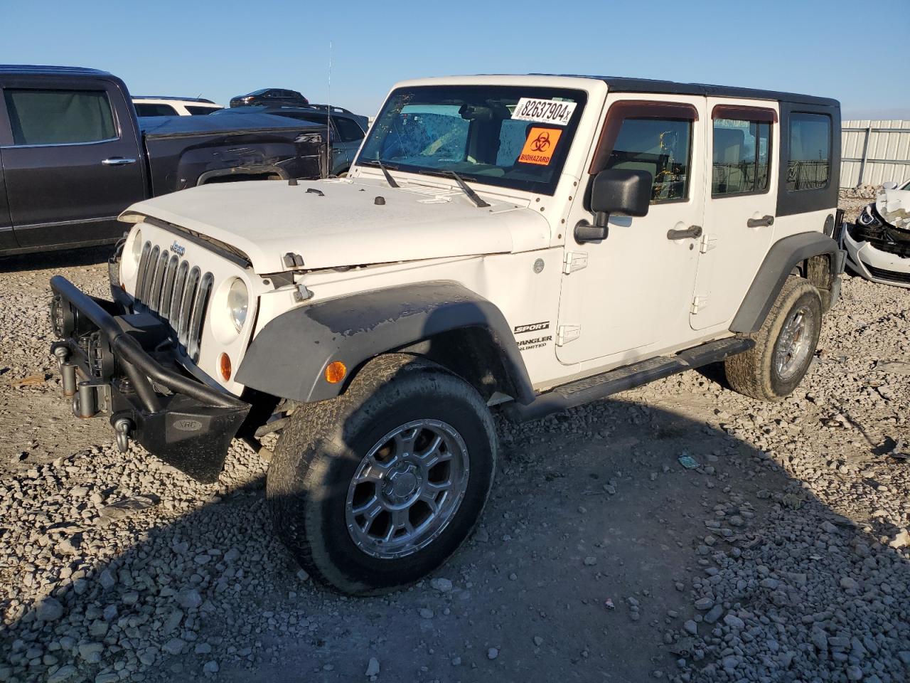 2010 Jeep Wrangler VIN 1J4BA3H19AL105182