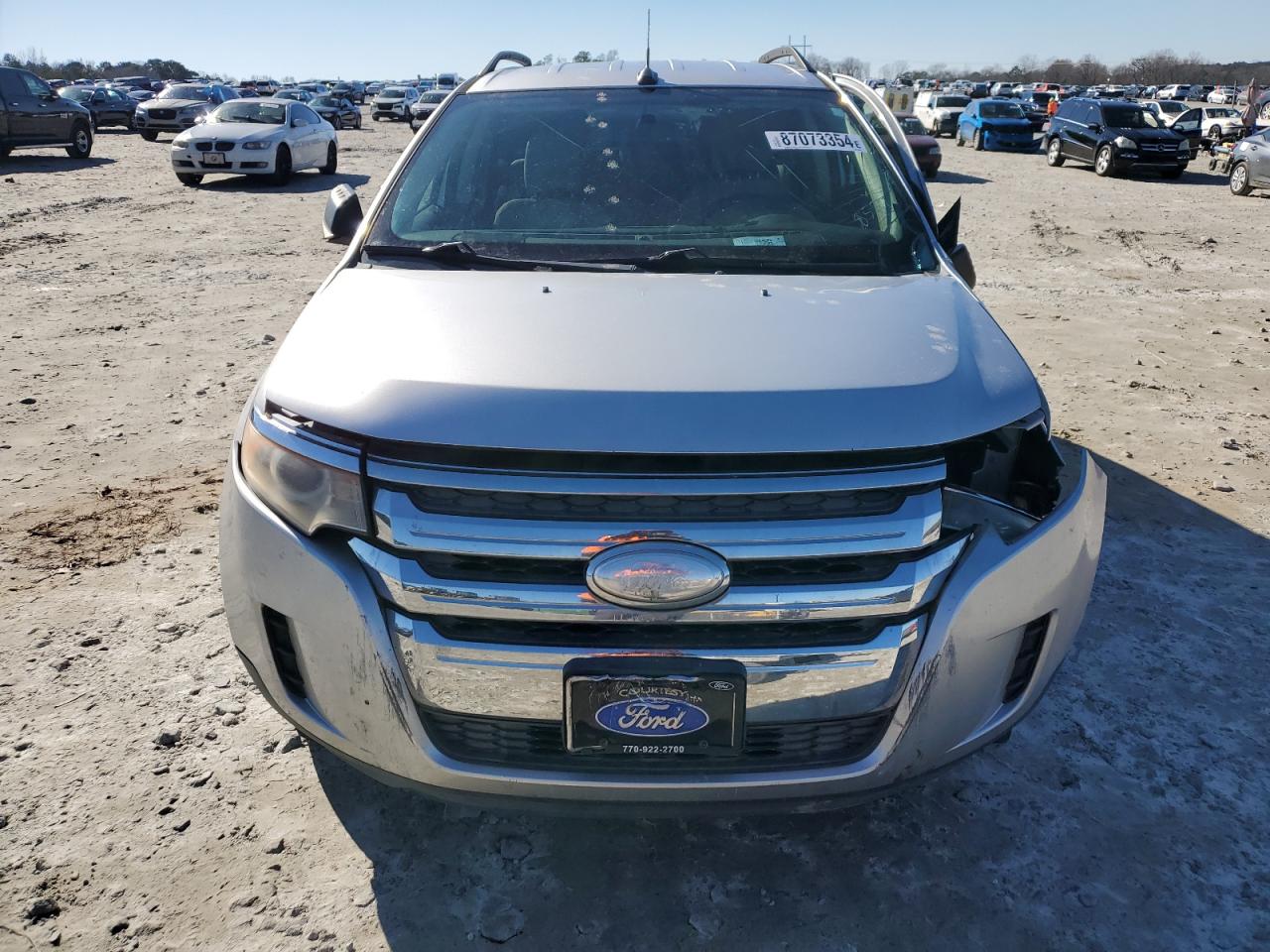 2011 Ford Edge VIN 2FMDK3GC9BBB58587 Copart auction photo, side / front end damage thumbnail 5