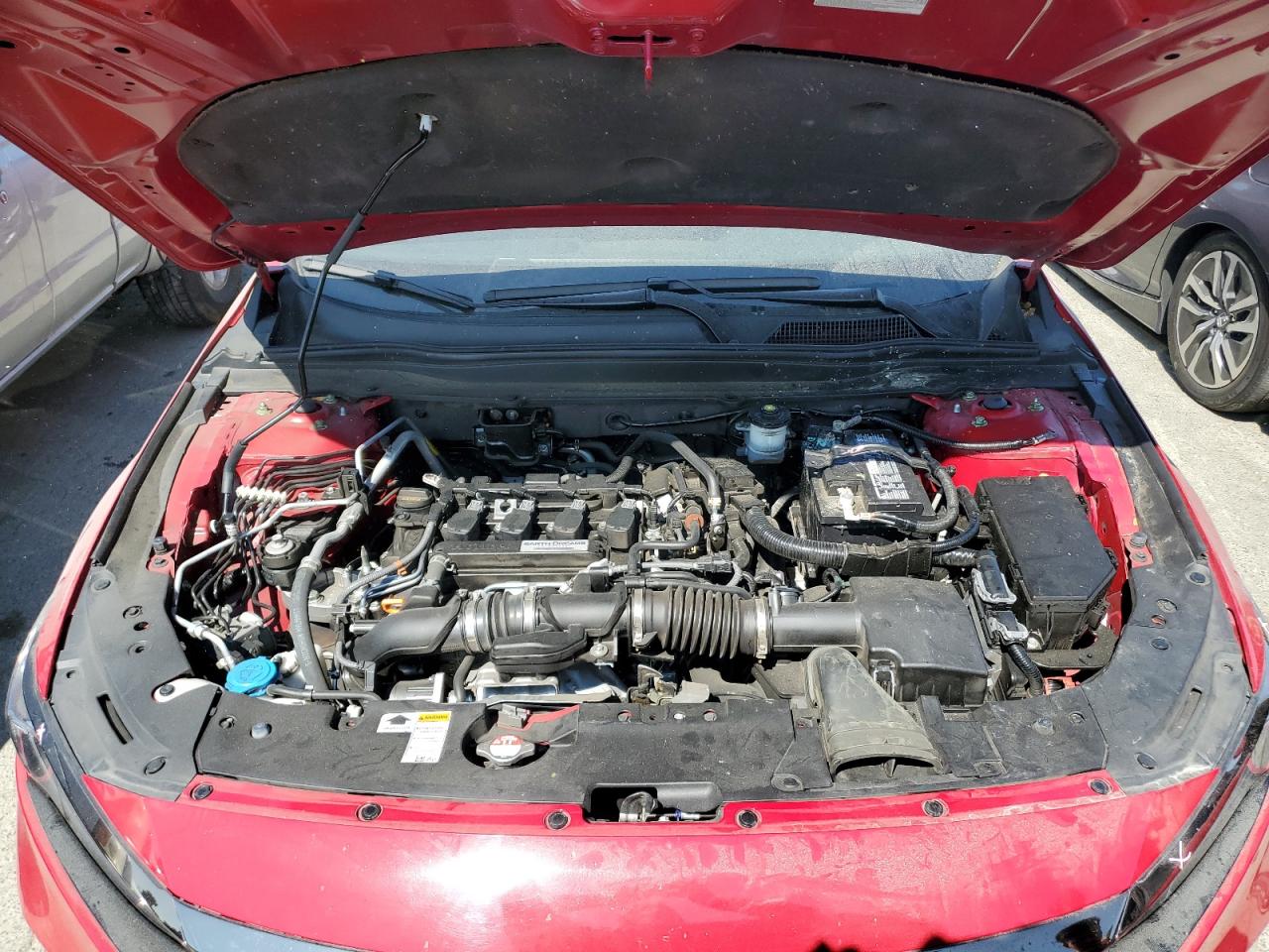 2020 Honda Accord VIN 1HGCV1F30LA088991 Copart auction photo, vandalism / rear end damage thumbnail 11