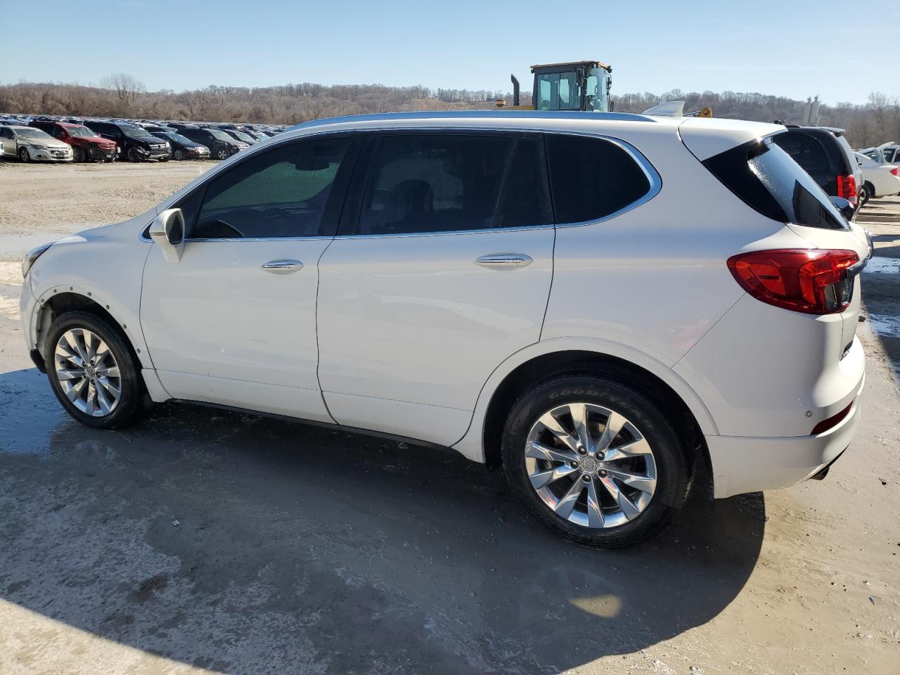 2017 Buick Envision VIN LRBFXBSA4HD089386 Copart auction photo, front end damage thumbnail 2