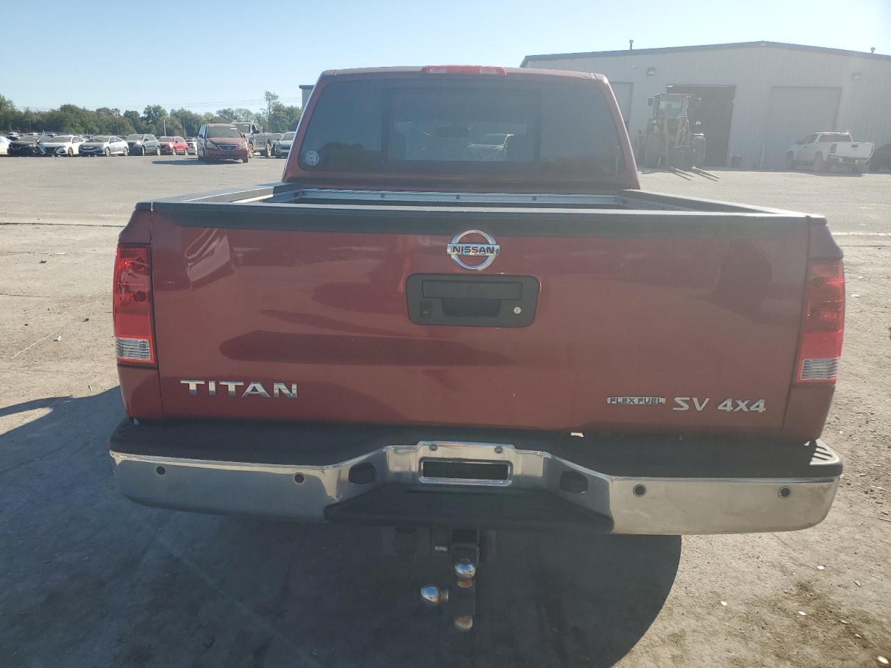 2014 Nissan Titan VIN 1N6BA0EC1EN503780 Copart auction photo, hail / minor dent/scratches damage thumbnail 6