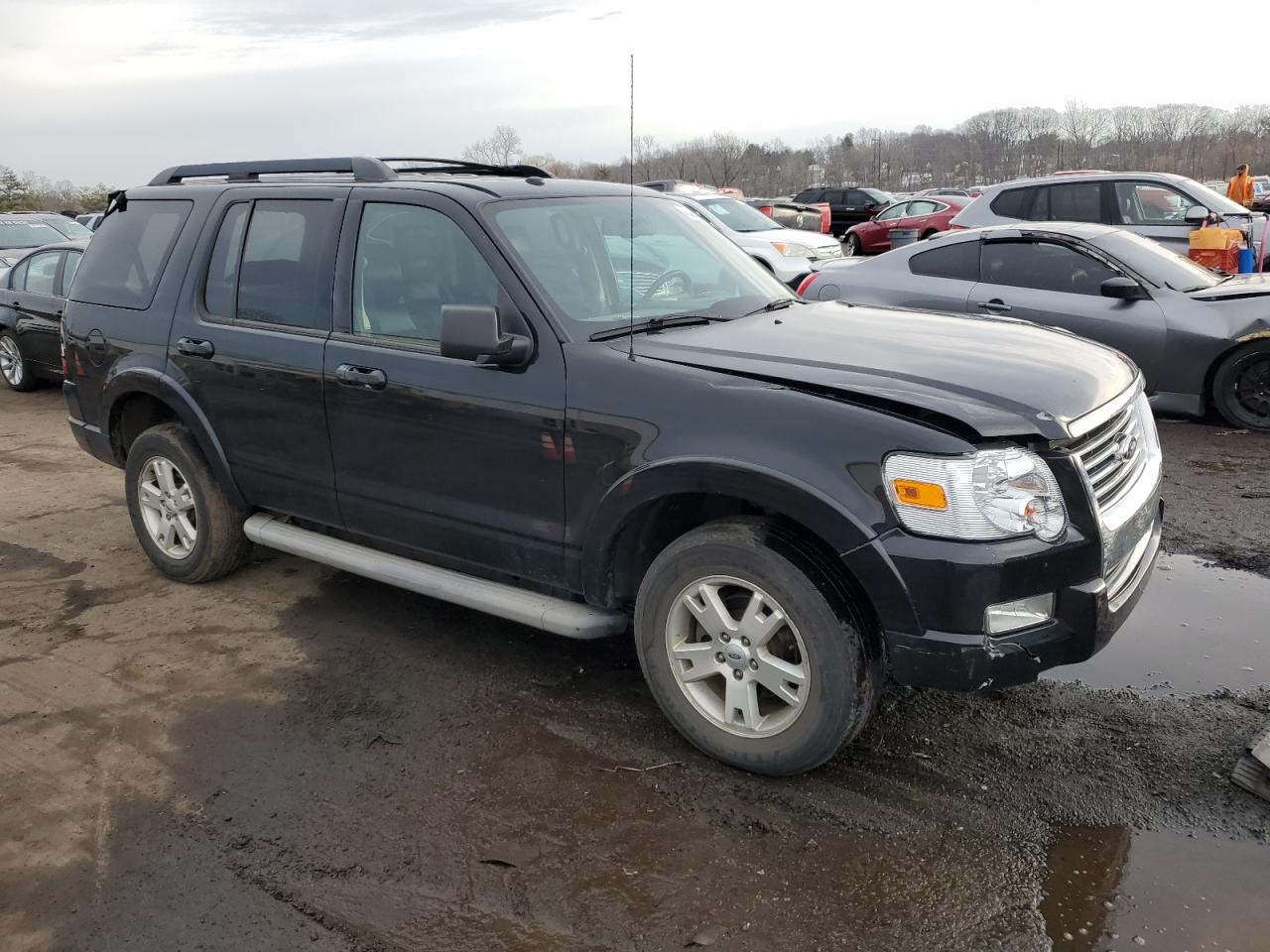 2010 Ford Explorer VIN 1FMEU7DE6AUA33941 Copart auction photo, front end / rear end damage thumbnail 4