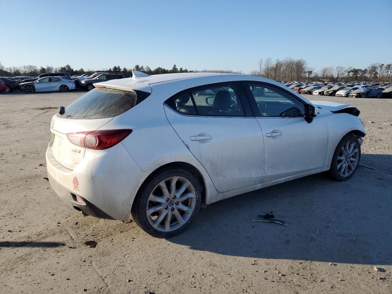 2016 Mazda 3 VIN JM1BM1M30G1292731 Copart auction photo, front end damage thumbnail 3