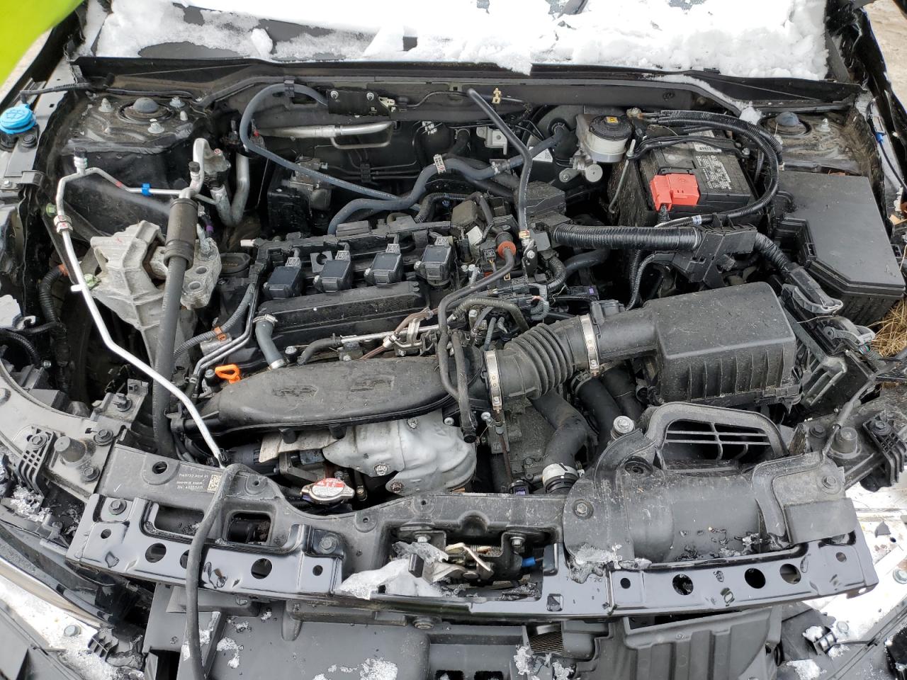 2022 Honda Civic VIN 2HGFE1E54NH476374 Copart auction photo, side / front end damage thumbnail 13