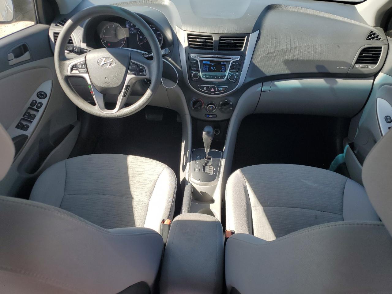 2017 Hyundai Accent VIN KMHCT4AE3HU277361 Copart auction photo, front end damage thumbnail 8
