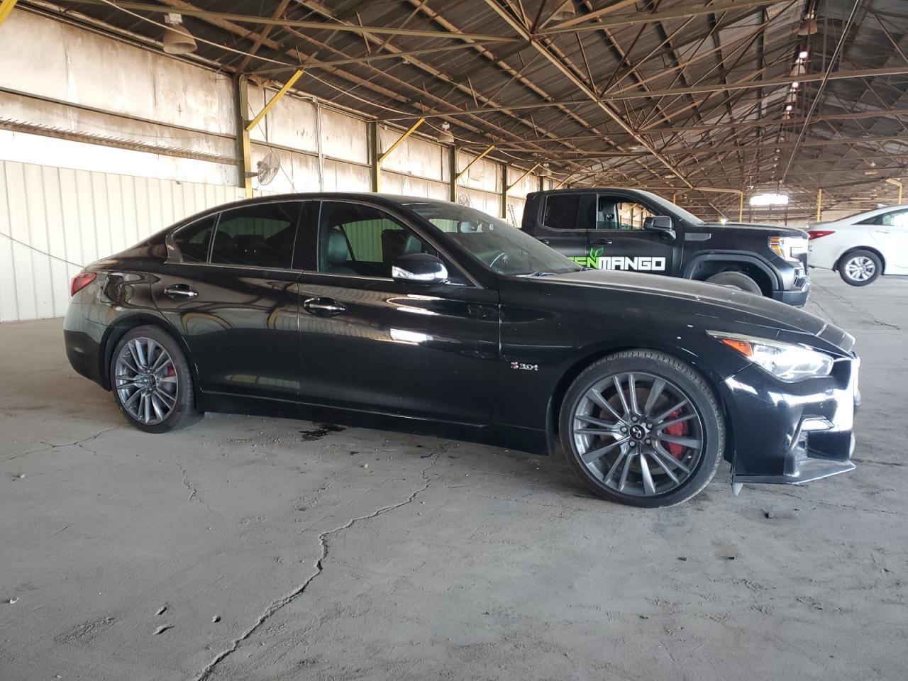 2018 Infiniti Q50 VIN JN1FV7AP6JM460759 Copart auction photo, mechanical / minor dent/scratches damage thumbnail 4