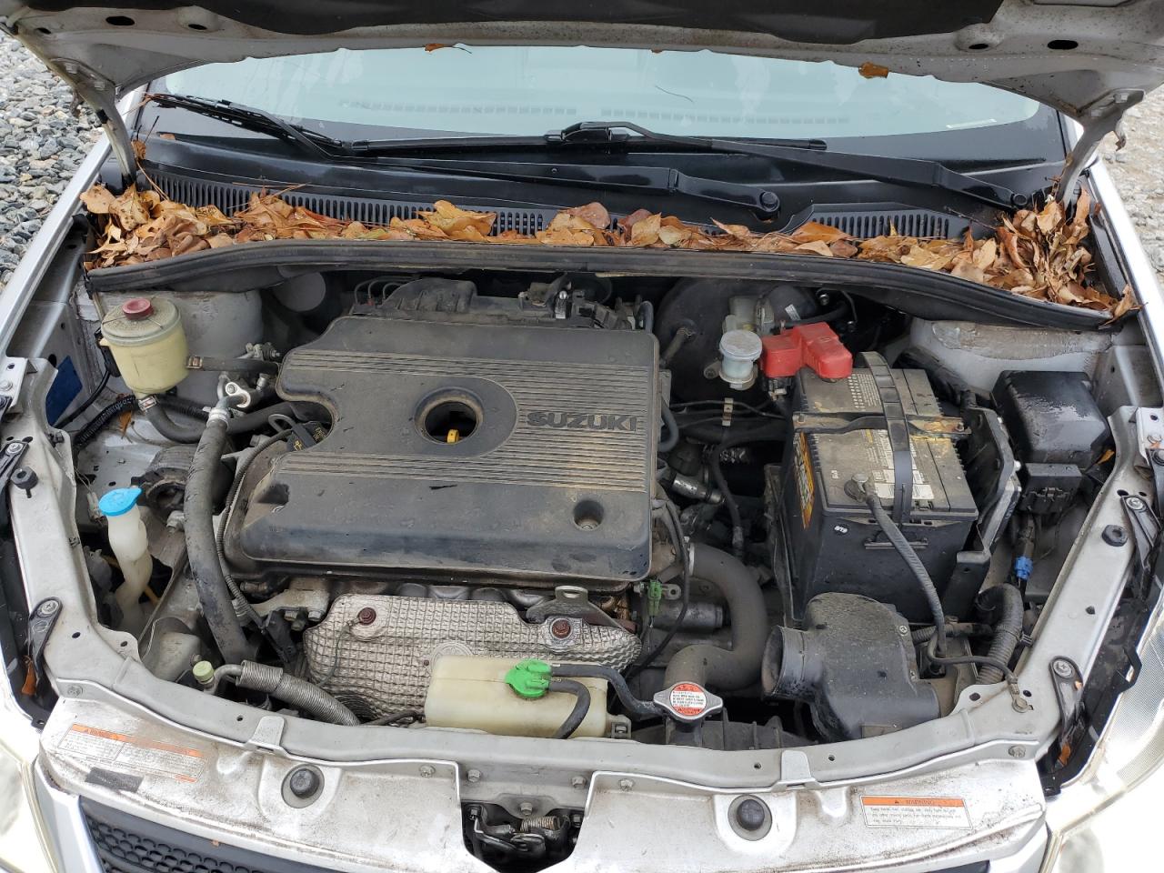 2009 Suzuki SX4 VIN JS2YB413195101423 Copart auction photo, all over damage thumbnail 12