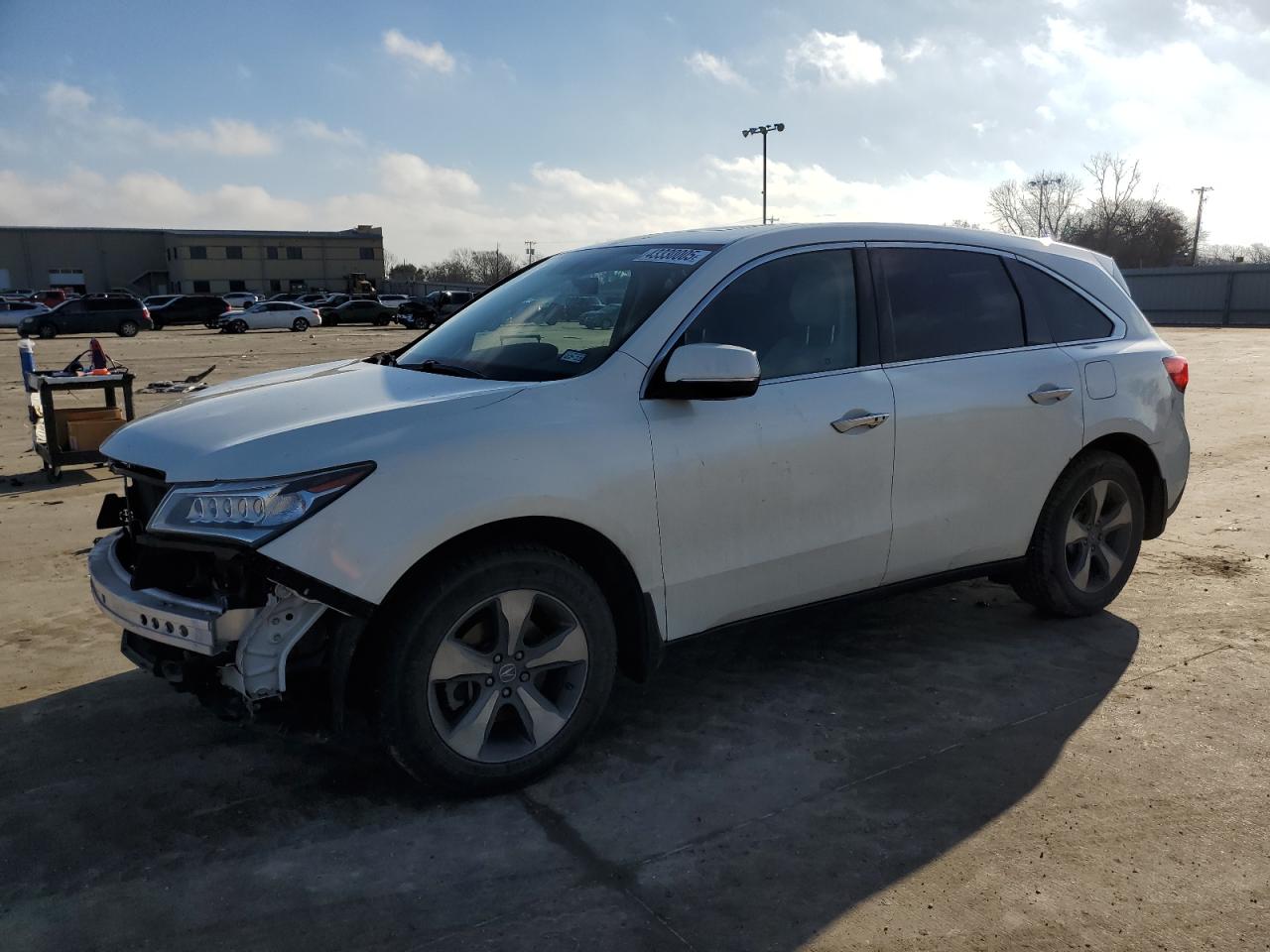 2016 Acura MDX VIN 5FRYD4H24GB009735