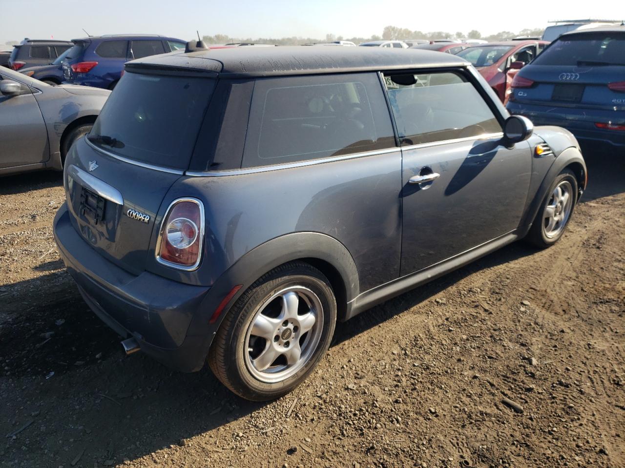 2011 MINI Cooper VIN WMWSU3C58BT099171 Copart auction photo, mechanical damage thumbnail 3
