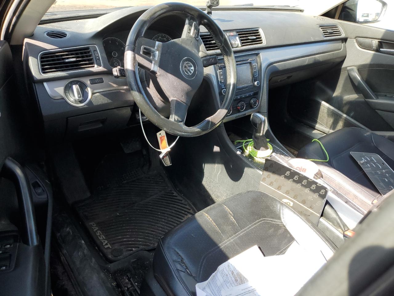 2015 Volkswagen Passat VIN 1VWAT7A30FC103615 Copart auction photo, rear end / hail damage thumbnail 8