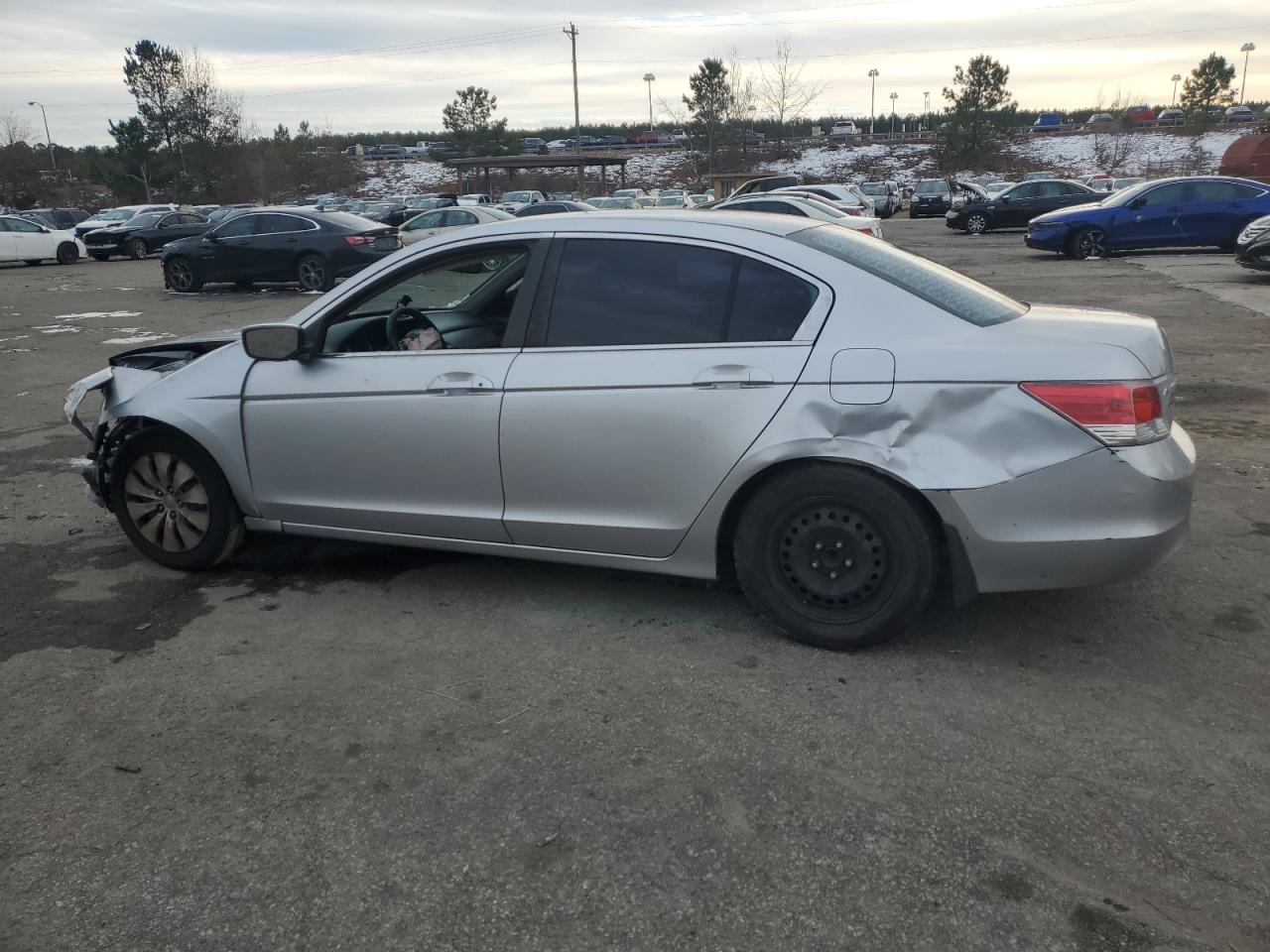 2009 Honda Accord VIN 1HGCP26309A065607 Copart auction photo, front end / rear end damage thumbnail 2