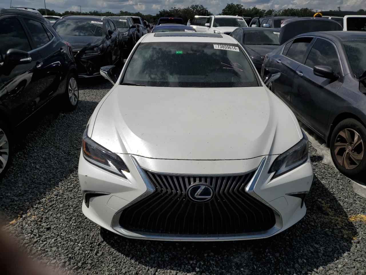 2019 Lexus ES VIN JTHB21B11K2043816 Copart auction photo, water/flood damage thumbnail 5