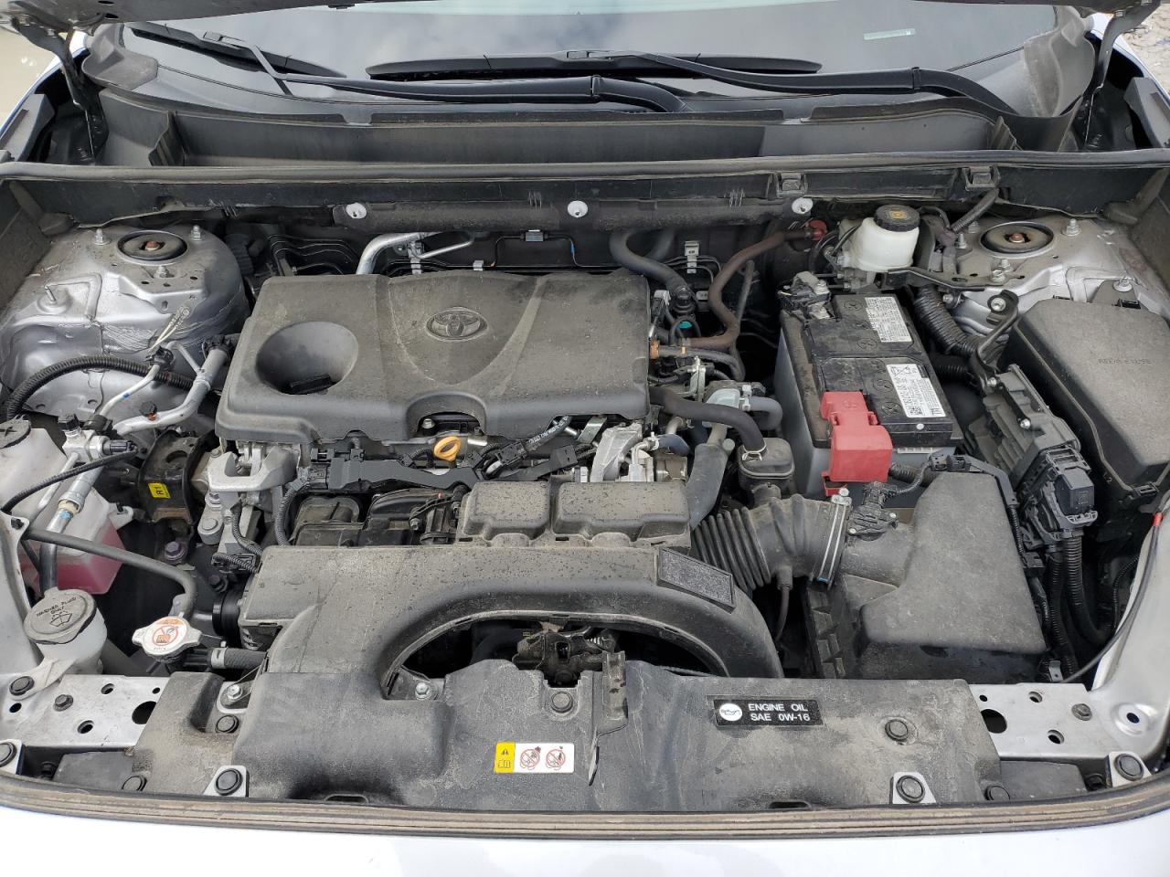 2021 Toyota RAV 4 VIN 2T3F1RFV9MC196084 Copart auction photo, rear end damage thumbnail 11