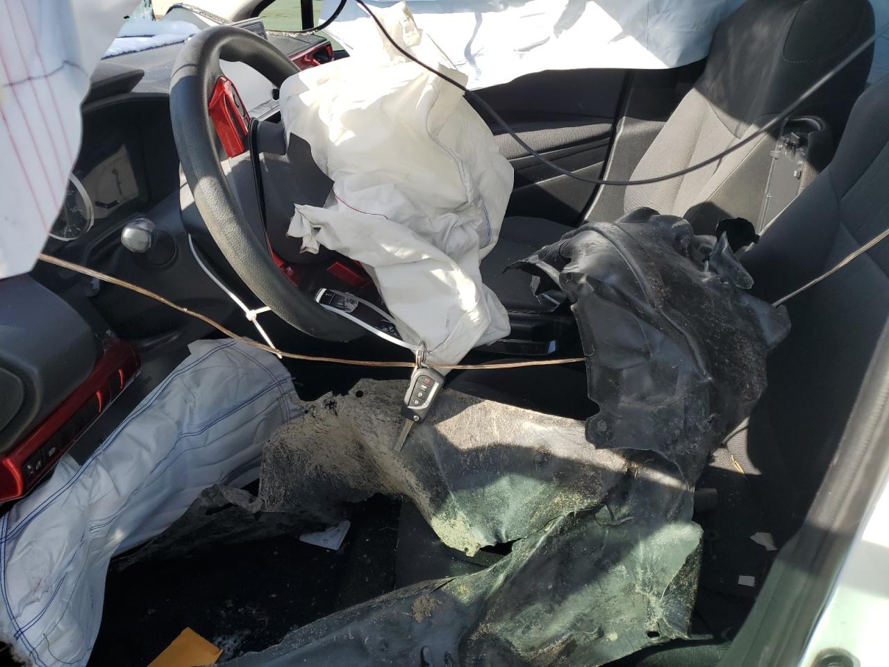 2020 Toyota Corolla VIN 5YFEPRAE6LP114742 Copart auction photo, all over / rollover damage thumbnail 7