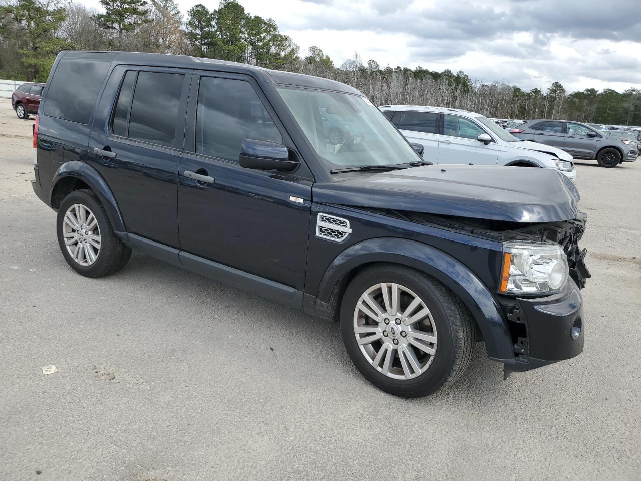 2012 Land Rover LR4 VIN SALAG2D46CA600280 Copart auction photo, front end damage thumbnail 4