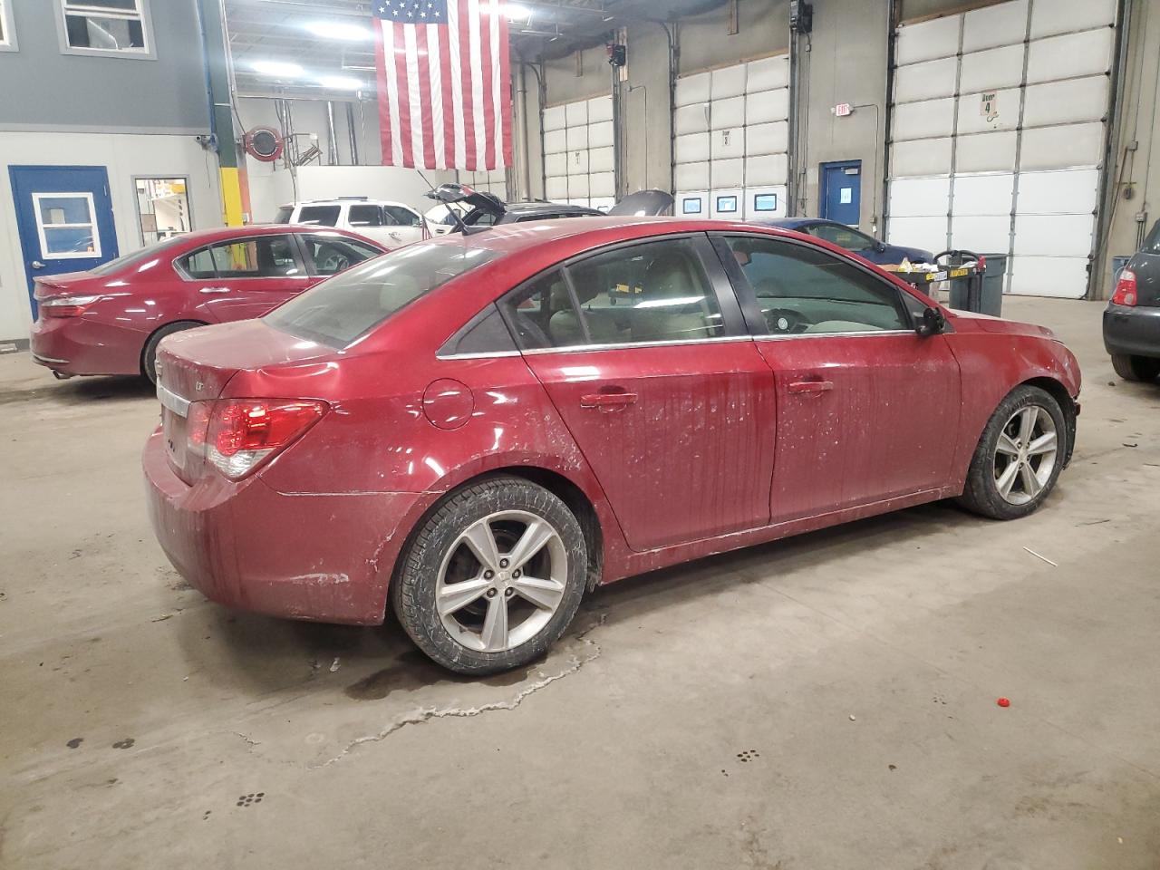 2013 Chevrolet Cruze VIN 1G1PE5SB3D7194864 Copart auction photo, front end damage thumbnail 3