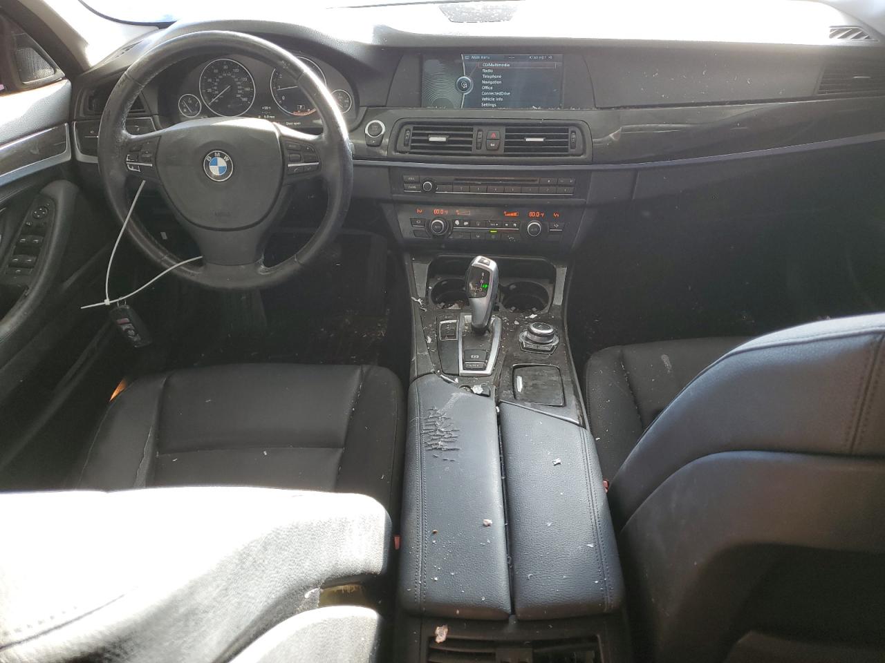 2012 BMW 5er VIN WBAXG5C54CDX02797 Copart auction photo, front end damage thumbnail 8