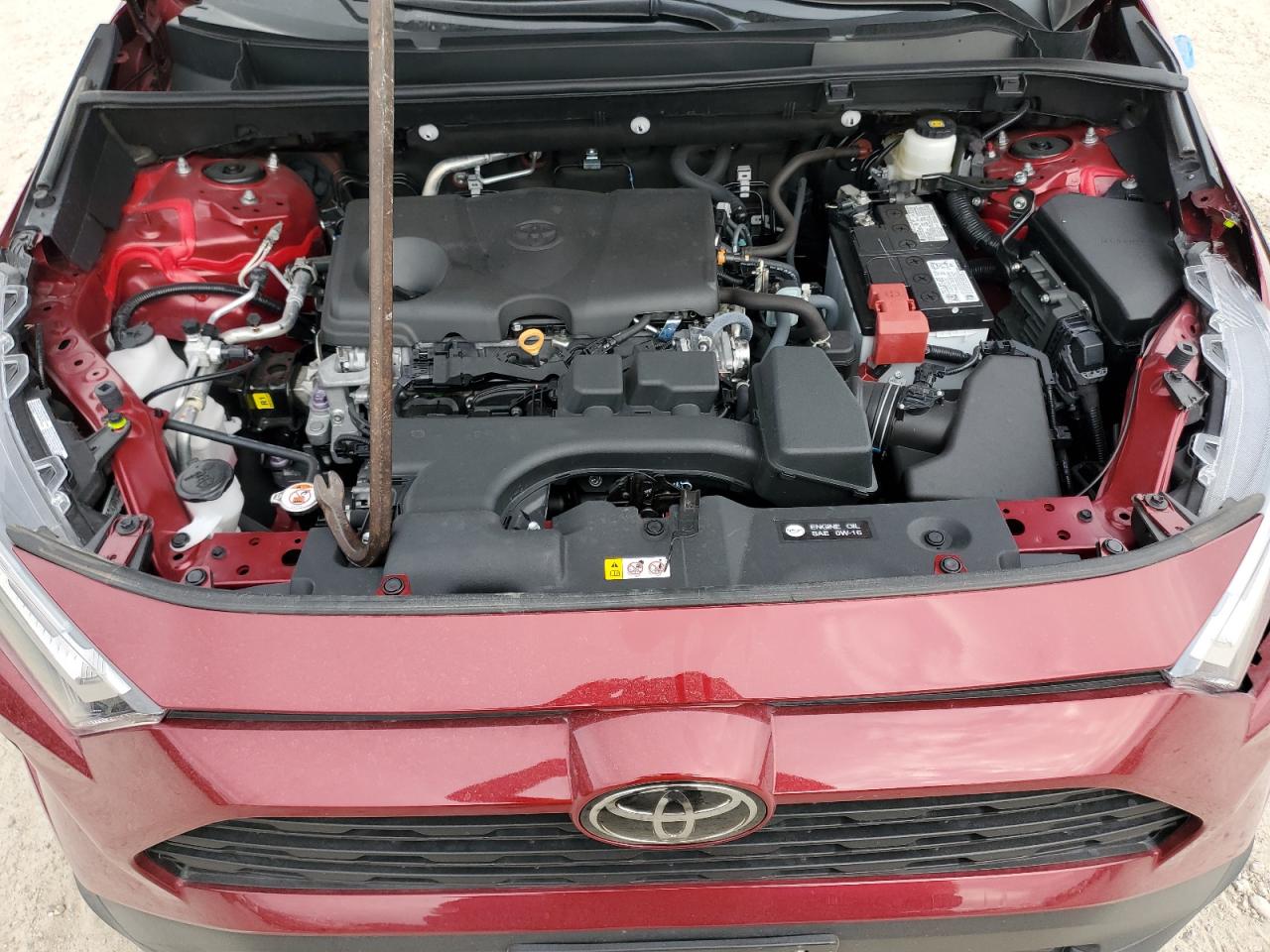 2023 Toyota RAV 4 VIN 2T3W1RFV8PW298110 Copart auction photo, rollover damage thumbnail 12