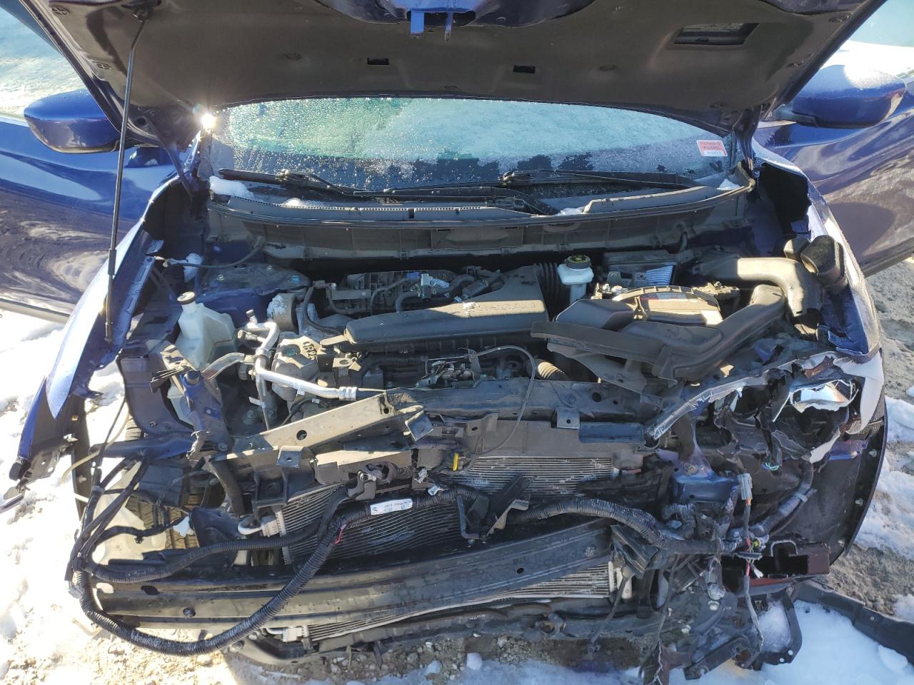 2020 Nissan Rogue VIN KNMAT2MV2LP540197 Copart auction photo, front end damage thumbnail 12